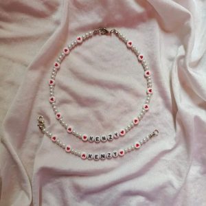 Customized Named necklace and bracelet